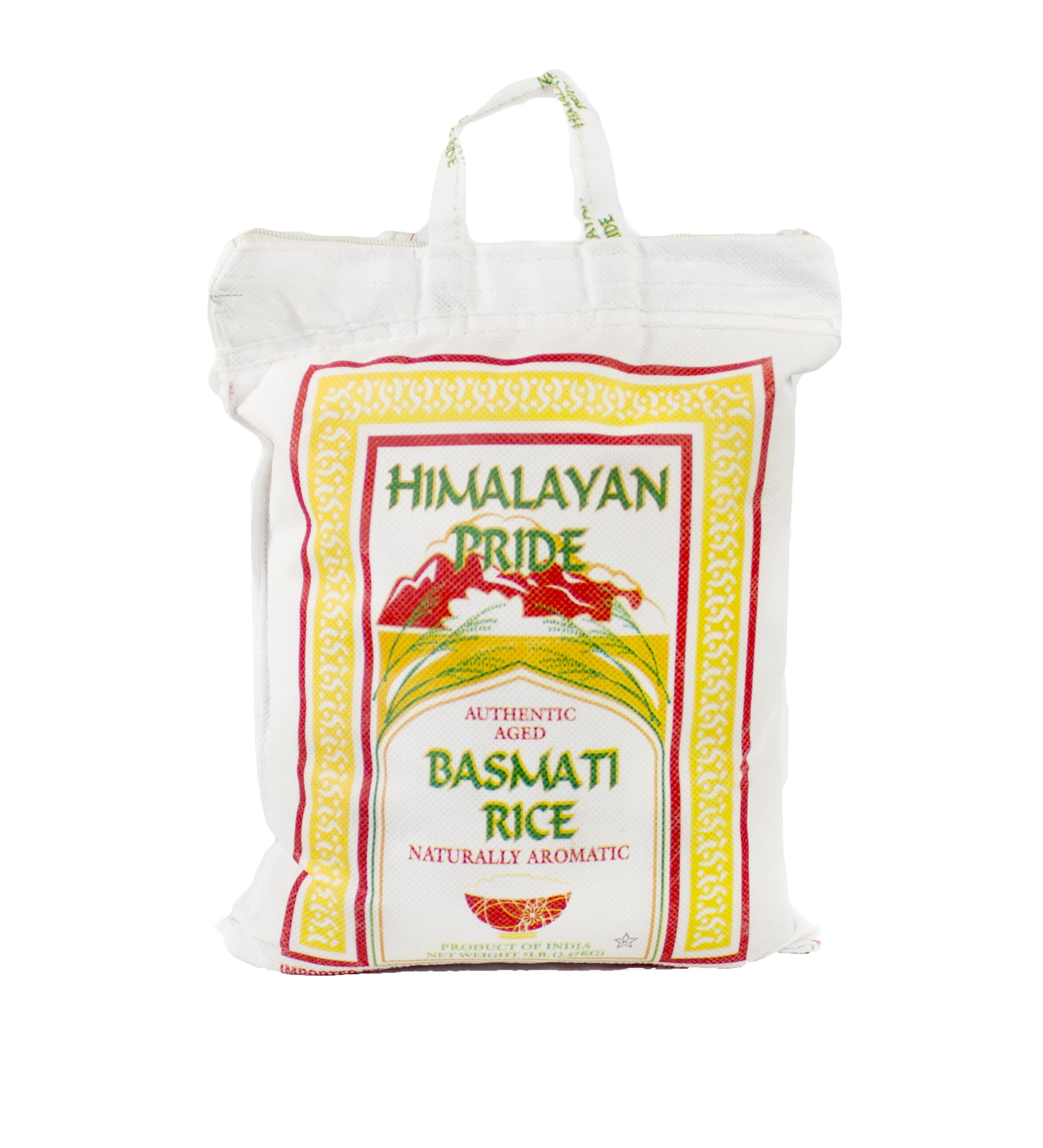 Himalayan Basmati Rice, Naturally Aromatic, 5 Lb