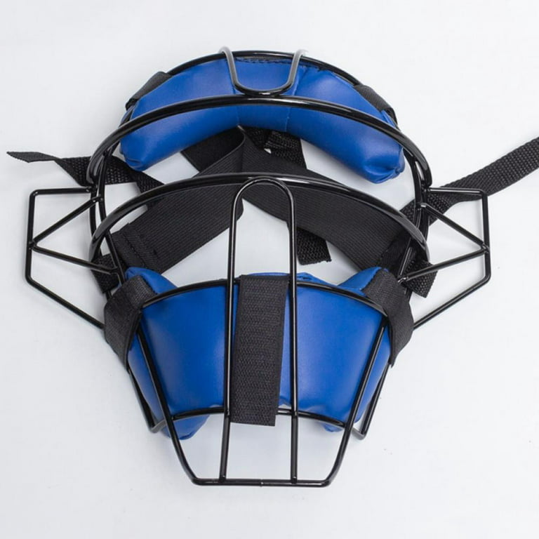 Baseball Catcher Mask Umpire Mask,Full-Face Protection Mask for  Baseball,Lightweight Secure Fit Provides Maximum Protection and Comfort –  Does Not Obstruct View 