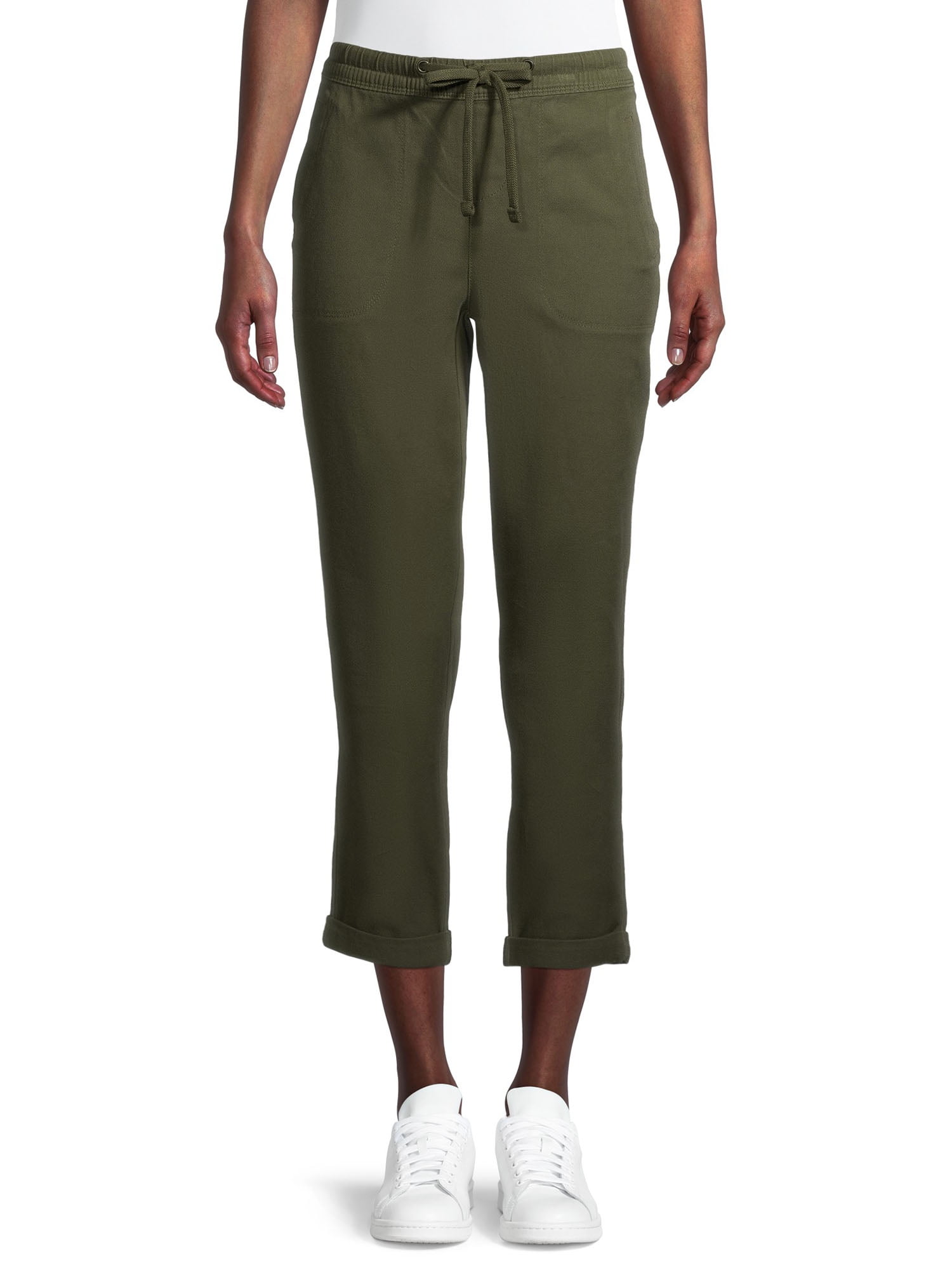 stretch twill joggers