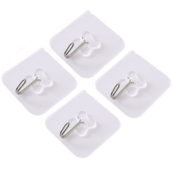 Masteelf 10 Pcs Adhesive Utensils Storage Hanger Suction Cup Hooks Heavy Duty