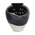 thumbnail image 1 of Sagebrook Home 15197 Vase en Pot en Métal de 20 Po&44; Bleu, 1 of 1