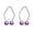 Purple, variant on 2Pcs Women Dimple Makers Natural Dimple Creation Lightweight Compact Size Easy to Wear Face Dimple Trainers