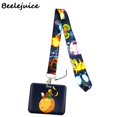 thumbnail image 3 of Little Prince Moon Fox Retractable Badge Lanyard Nurse ID Business Credit Card Work Badge Holder Office Student Clip Card Holder, 3 of 5