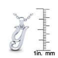 thumbnail image 5 of SuperJeweler Y Initial Necklace In Heavy 14 Karat White Gold With Free 18 Inch Cable Chain, For Women, 5 of 6