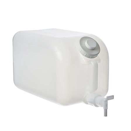 5 Gallon Plastic Dispenser Carboy with Spigot (1 Pack)