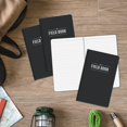 thumbnail image 4 of Elan Publishing Company Field Notebook / Journal - 5"x8" - Black - Lined Memo Book - Pack of 4 - ELAN-58-003B, 4 of 6