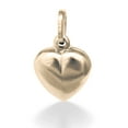thumbnail image 5 of Ioka-14K Yellow Gold Plain Heart Charm Pendant For Necklace or Chain, 5 of 7