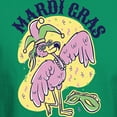 thumbnail image 3 of CafePress - Mardi Gras Flamingo T Shirt - Men's Classic Graphic Cotton T-Shirt, 3 of 4