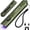 Dark Green, variant on 1500Lumen Slim Tactical Flashlight with Green Laser Combo, 3 Light Sources: White Light & 365nm UV Light, Rechargeable EDC Flashlight, Portable Lighting for Home, Outdoor & Daily Use