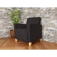 thumbnail image 2 of Lesro Ravenna Lounge Reception Guest Chair in Black, 2 of 5