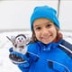 thumbnail image 5 of Muñeco de nieve navideño con bufanda a rayas a cuadros, regalo de Navidad para niños, 5 of 7