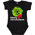 thumbnail image 3 of Inktastic Merry Chrismukkah Boys or Girls Baby Bodysuit, 3 of 5