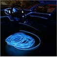 thumbnail image 4 of Cool Blue Interior Car LED Decor Atmosphere Strip Wire Light Lamps Accessory 12V, 4 of 8