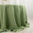 thumbnail image 5 of BalsaCircle 132" Round Premium Polyester Tablecloth Wedding Table Linens Eucalyptus Green, 5 of 8