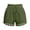Green, variant on Bxsruta Women's High Waist Drawstring Wide Leg Shorts with Scalloped Hem Elastic Waist Casual Summer Beach Shorts