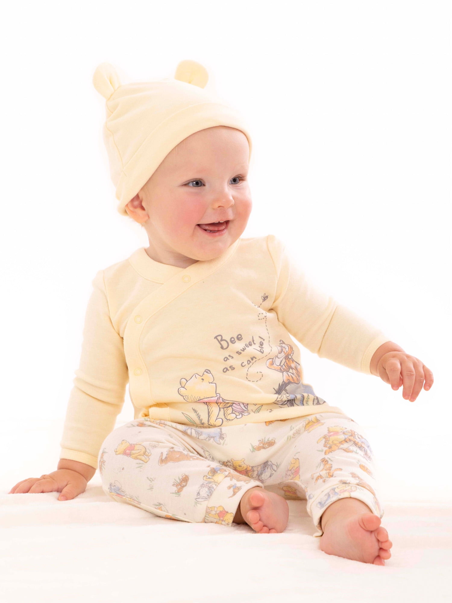 Bambi 3-6 Months Baby Girl 100% Cotton Layette Gift Set, Doeskin, 13 Count