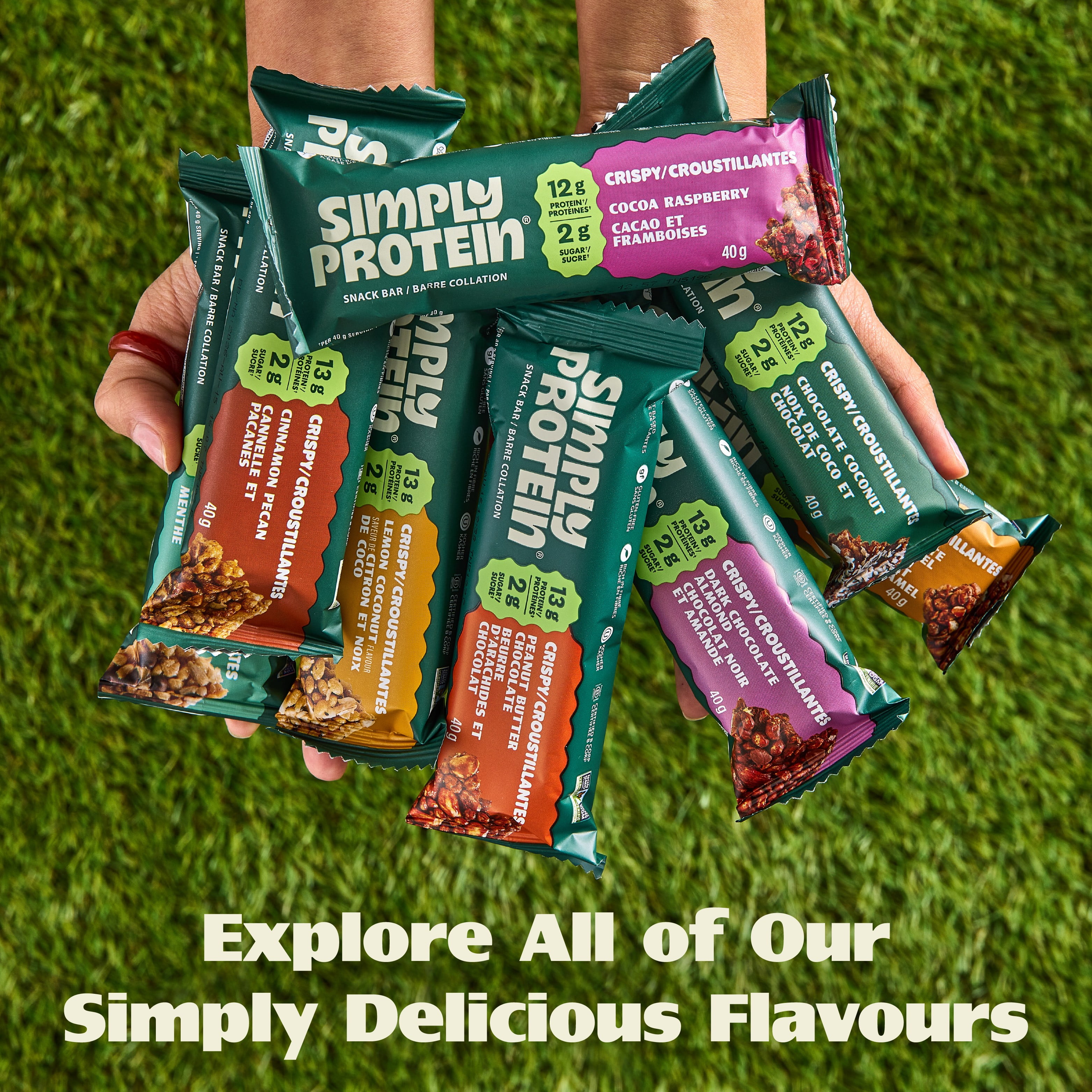 SimplyProtein Dark Chocolate Almond Snack Bars