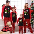 thumbnail image 3 of Zelbuck Pijamas navideños para Familia Conjunto a Juego Suave Lindo Pijama navideño navideño Ropa de Dormir para Parejas Hombres Mujeres Tallas Grandes, 3 of 3