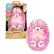 Curlimals Bibi The Bunny - Interactive, Animated, Talking, Giggling Toy Pet, Over 50 Sounds, 5" Plush, Great for Kids ages 3+