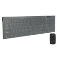 thumbnail image 4 of Keyboard and Mouse Wireless, Keyboard Mouse Combo 10m Remote Connection Smart High Sensitivity  for Notebooks for Tablet Computers for Smart Phones White,Black, 4 of 7