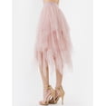 thumbnail image 3 of Falda tul picos color Rosa AMAD Casual para mujer talla XL, 3 of 5