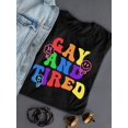 thumbnail image 3 of Colorful Lgbtq Pride Tee T-shirt Women's, 3 of 3