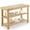 Wood, variant on Gianna Shoe Rack Bench, 3-Tier Bamboo Storage Organizer, Black-1