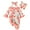 C# Daisy Pink, variant on WIBACKER Floral Newborn Outfit Girl Flared Sleeves Romper Ruffles Jumpsuit Headband Hat 3PCS Baby Girl Coming Home Outfit