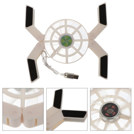 HOMEMAXS 1Pc Practical Notebook Radiator Foldable Laptop Cooler Cooling Fan for Home