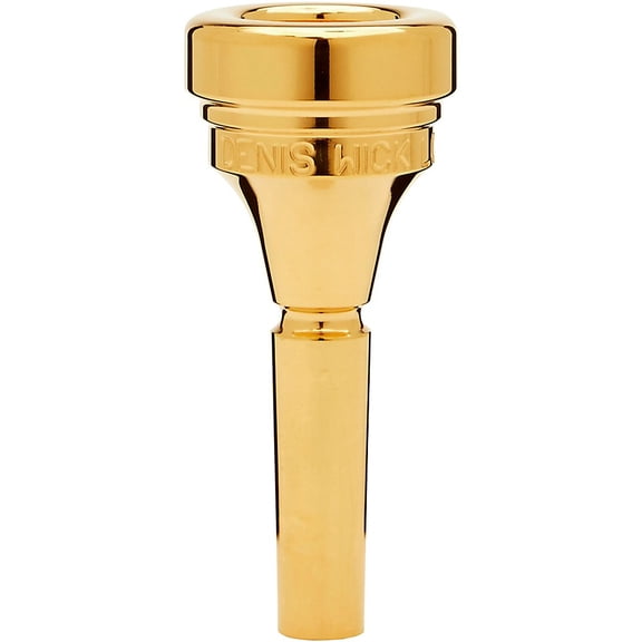 Denis Wick DW4883 Classic Series Tenor Horn Mouthpiece in Gold 4