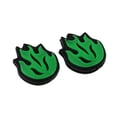 thumbnail image 3 of 2X Silicone Tennis Shock Absorber Racket Vibration Damper String Damper - Green, as described, 3 of 6
