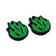 thumbnail image 3 of Paquete de 2 amortiguadores de tenis | Amortiguadores de silicona para tenistas | Novedad Verde, 3 of 7