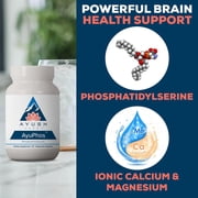 Ayush Herbs AyuPhos Phosphatidylserine Supplement for Adrenal and Cognitive Function, 200 mg, 90 Capsules
