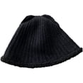 thumbnail image 3 of CoCopeaunts Bucket Hat for Women Cute Cat Ears Plush Fisherman Hat Warm Keeping Woolen Reversible Knitted Hat Double Sided Wear, 3 of 8