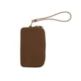 thumbnail image 1 of Inteprter Cartera Rectangular con cierre de cremallera, bolsa de almacenamiento impermeable, cuerda de gran capacidad, bolsos de mano, de cadena Almacenamiento y organización del hogar Marrón Inteprter HA078345-05, 1 of 1