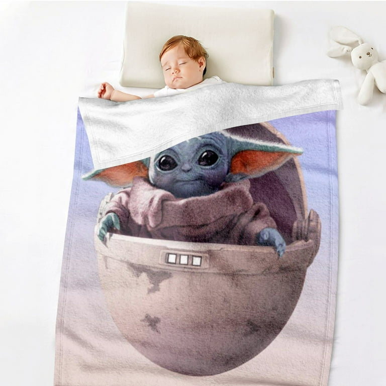 Baby yoda with blanket hot sale