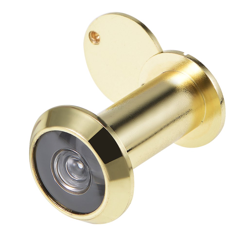 Solid Brass 220degree Door Viewer with Cover for 35mm60mm Doors