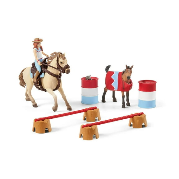 Schleich Horse Club First Steps on the Western Ranch Playset