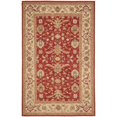 thumbnail image 1 of Safavieh Chelsea 2'6" X 8' Hand Hooked Wool Pile Rug in Red and Ivory, 1 of 1