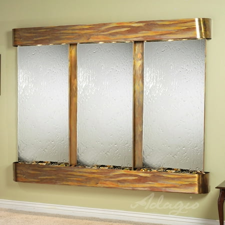 Deep Creek Falls Fountain - Rustic Copper - Rounded Edges - Choose Options