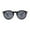 All Black, variant on Womens Retro Hipster Round Keyhole Mod Sunglasses Tortoise Yellow