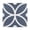 Bergen Azul, variant on The Tile Life Circa 8" x 8" Bergen Azul Matte Porcelain Floor and Wall Tile (10.76 sq. ft. / case)