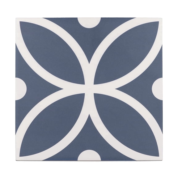 The Tile Life Circa 8" x 8" Bergen Azul Matte Porcelain Floor and Wall Tile (10.76 sq. ft. / case)