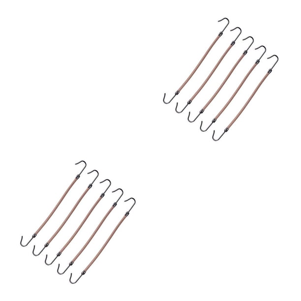 Gancho elástico Jumpingount para el cabello 5 piezas Albaricoque