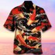 thumbnail image 3 of Camisas hawaianas de playa con estampado de animales en 3D para hombre y mujer, camisas de manga corta con personalidad Y2k, ropa con solapa, 3 of 5