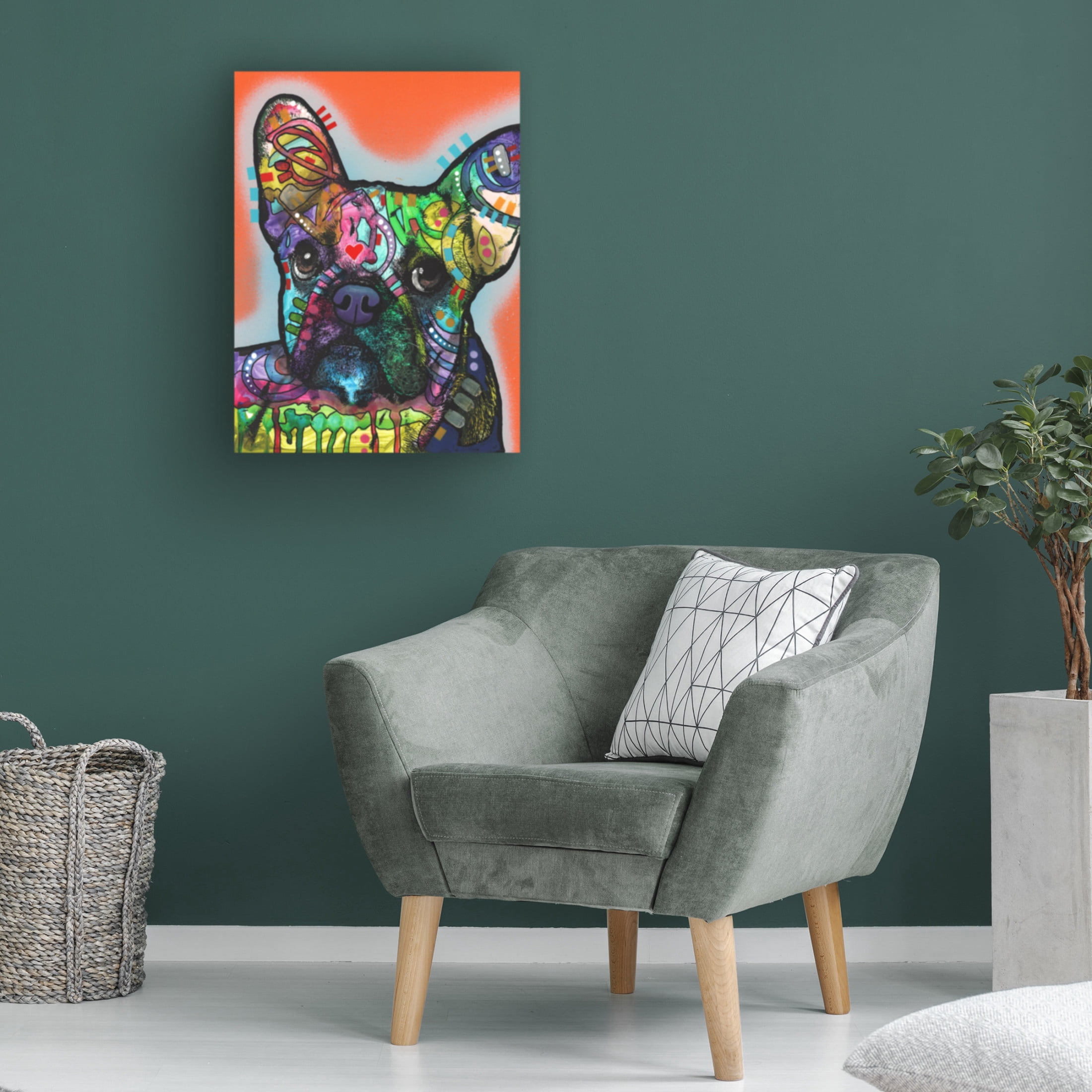 Canvas Wall Art - Dean Russo 'French' Wall Art for Living Room, Bedroom, or Office Décor by Trademark Fine Art - 24 x 32 Inches