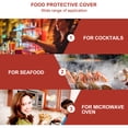 thumbnail image 2 of GOOHOCHY 1 conjunto de cocina occidental Fumar cubierta Restaurante Postre Pan protector de pan, 2 of 8
