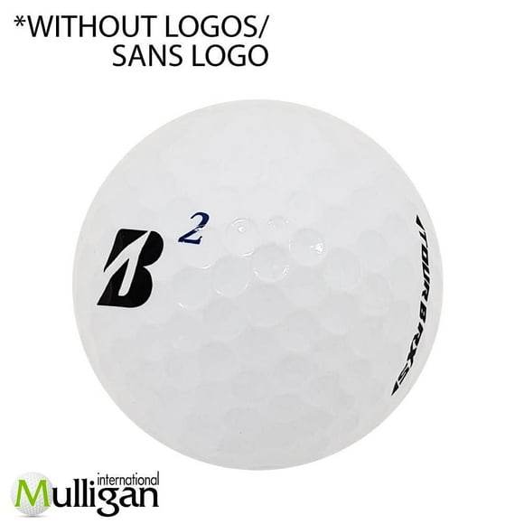 Mulligan - 48 Bridgestone Tour B RXS (B) 5A Pristine Recycled Used Golf Balls, White