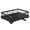 Black, variant on Qiweii Kitchen Counter Dish Drying Rack with Drainboard Sink Spout Strainer Utensil Holder