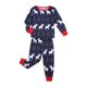 thumbnail image 2 of Conjuntos de pijamas familiares a juego Pijamas navideños con camiseta de manga larga y pantalones con estampado de alce navideño Ropa de estar por casa, 2 of 6